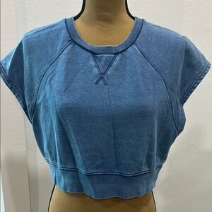 The Upside Blue Horizon Brooklyn Cotton Crew